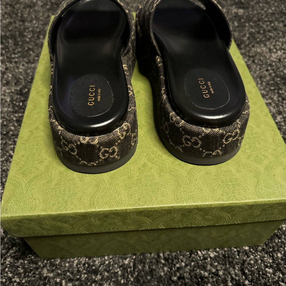 Gucci Platform Slides - Picture 3 of 10